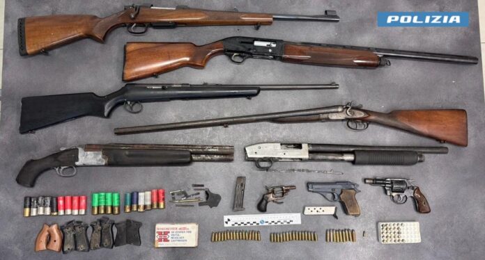 Scicli arresto per armi clandestine