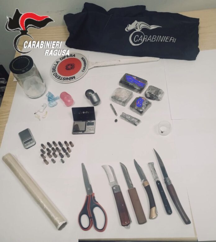 arresti Carabinieri Modica e Scicli