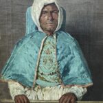 Enrico Maltese, Ritratto di Mariano, olio su tela, 55×30 cm, 2.d.