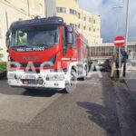 Ponticello Guzzardi, camion incastrato