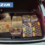 SEQUESTRATI DALLA POLIZIA DI STATO OLTRE 500 CHILI DI FUOCHI D’ARTIFICIO NASCOSTI NEL BAGAGLIAIO DELL’AUTO DENUNCIATI 4 MESSINESI 2
