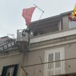 vigilli del fuoco, antenna