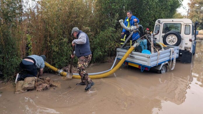 volontari, maltempo Scicli