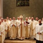 I sacerdoti che hanno partecipato al rito