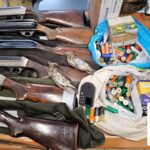 Polizia Provinciale, fucili e munizioni