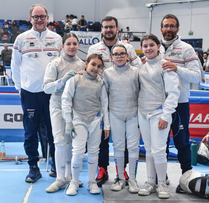 Squadra bambine giovanissime e maestri