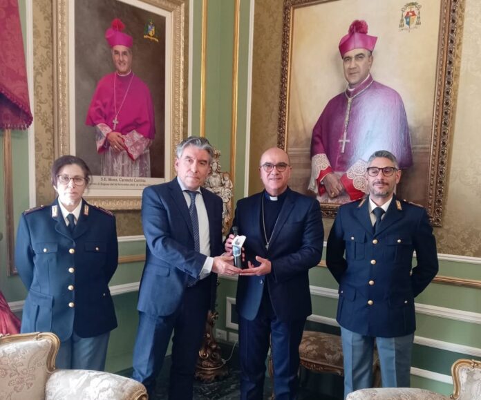 consegna olio Capci, Fazzino