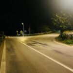 incrocio, nuova illuminazione, Modica