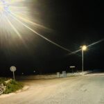 nuova illuminazione, incrocio Modica