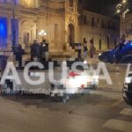 rissa 5 aprile, auto danneggiata