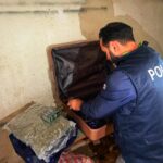 Polizia Gela, droga in garage
