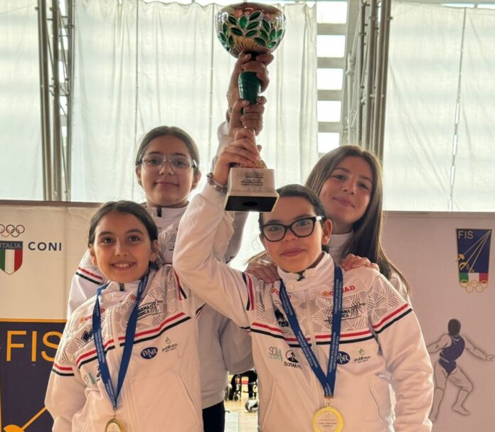 Squadra bambine-giovanissime_oro_SanCataldo