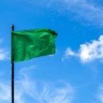 bandiera verde