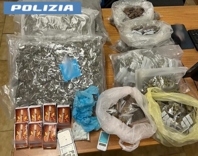 Droga a Picanello, Polizia