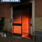 incendio palazzina Catania
