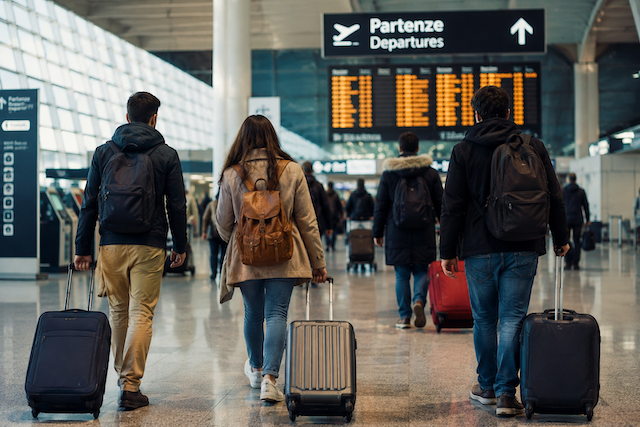 I.A. viaggi partenze aeroport