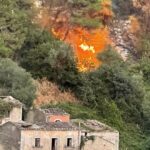 Modica, incendio Monserrato