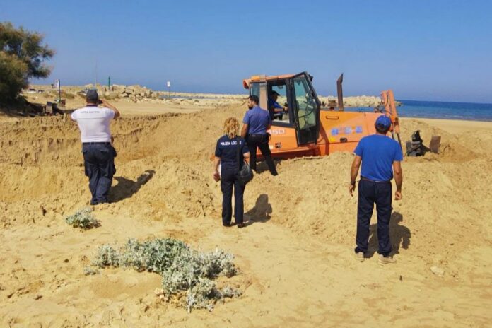 controlli, ruspa Lungomare Scoglitti