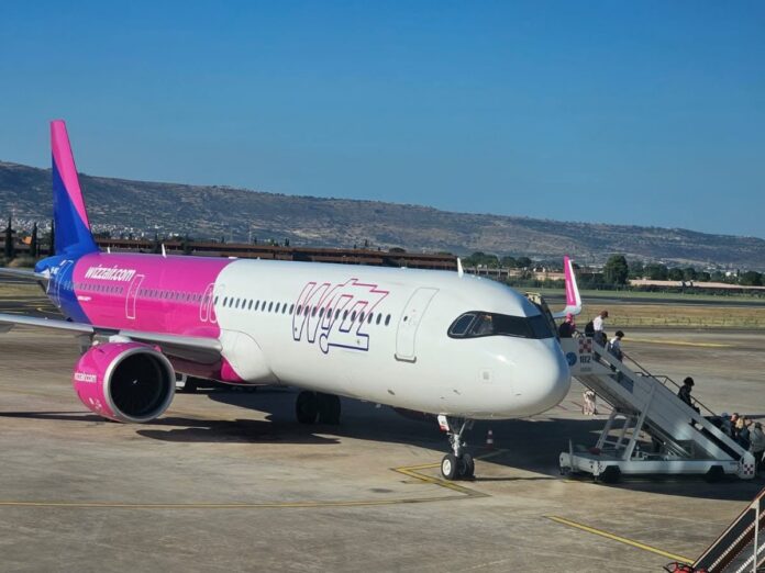Wizzair, aeroporto Comiso