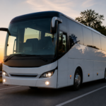 bus, immagine generata con I.A.