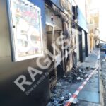 incendio negozio Vittoria