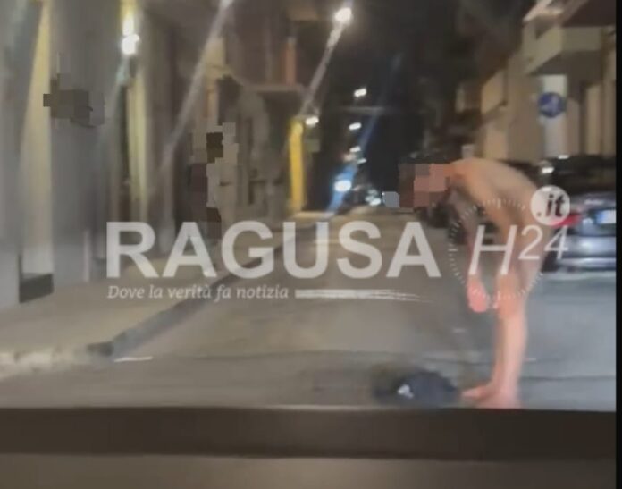 uomo nudo, Vittoria