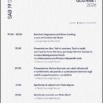 Marina Gourmet, programma 19 sett