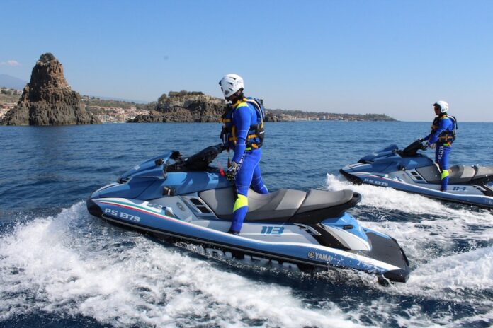 Moto d'acqua Polizia di Stato