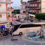 Pozzallo, bus bloccato