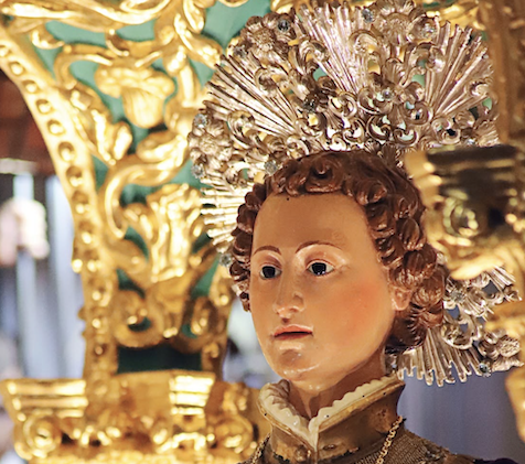 San Vito un dettaglio del simulacro