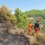 chiaramonte, incendio