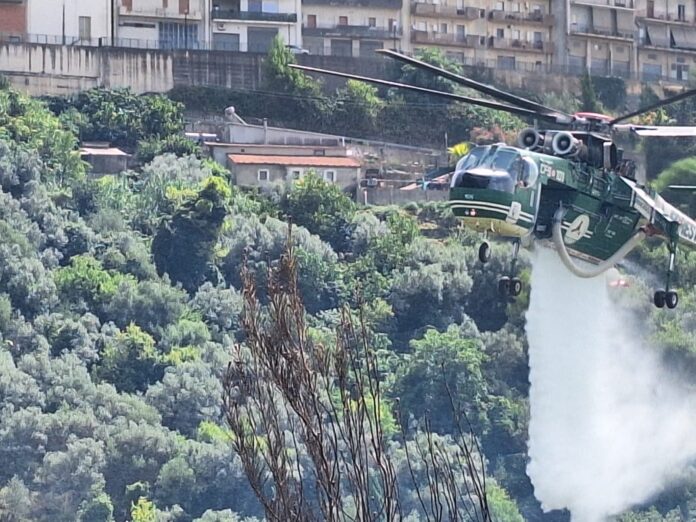 elicottero VVF Chiaramonte