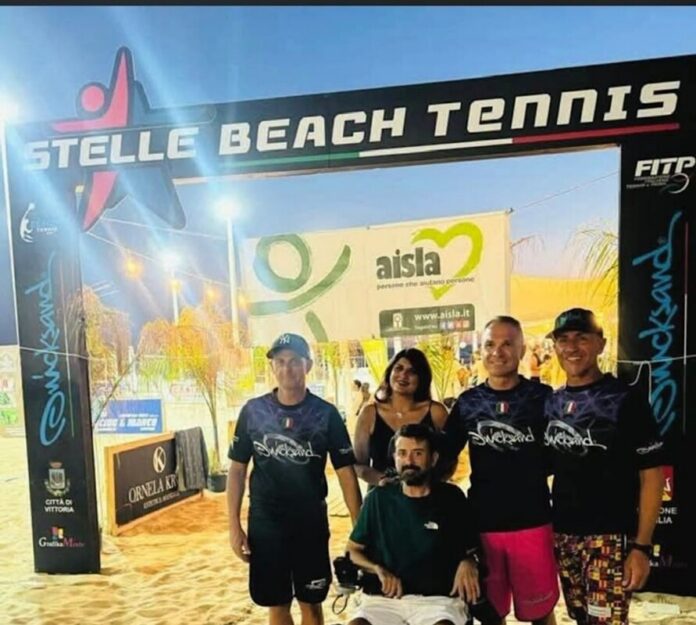 il team Aisla Beach Tennis