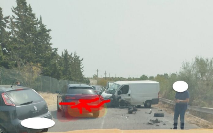 incidente stradale Vittoria-Santa Croce