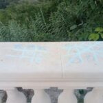 scritte, atto vandalico, Ibla