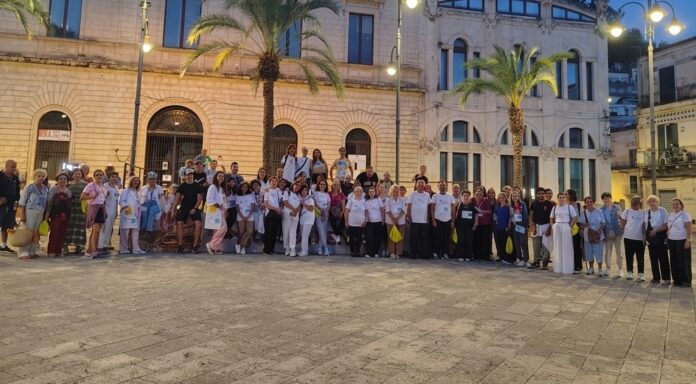 Il corteo in piazza