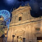 Il rientro dopo la miniprocessione serale