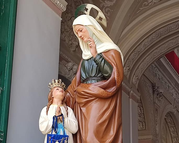 Maria Santissima Bambina il simulacro venerato