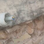 cavi tranciati, serbatoio via Fanti
