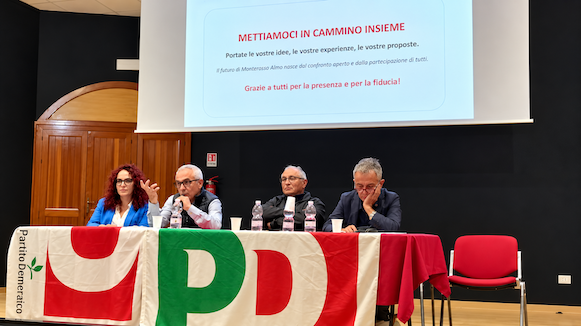 Convegno del Partito Democratico a Monterosso Almo