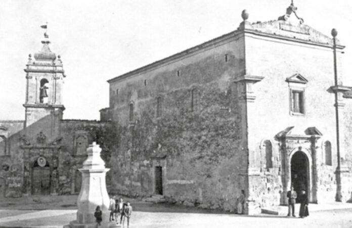 L'antica chiesa annessa al convento