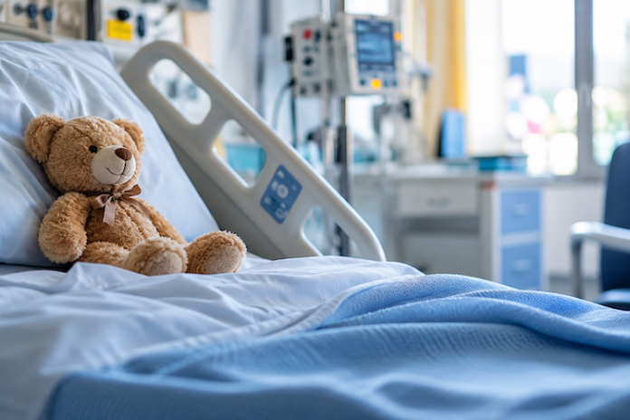Bambino in ospedale, generica, I.A.