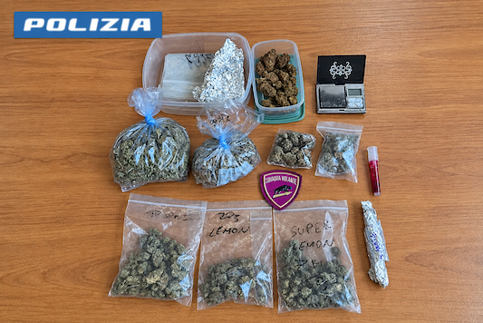 Droga a Cibali, Catania, Polizia