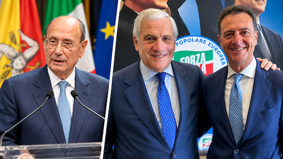 Schifani, Tajani, Minardo