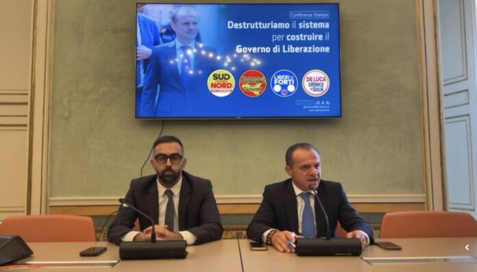 Conferenza Cateno De Luca, 7 ott 2026