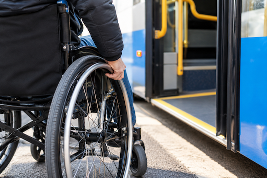 trasporto pubblico, disabili I.A.
